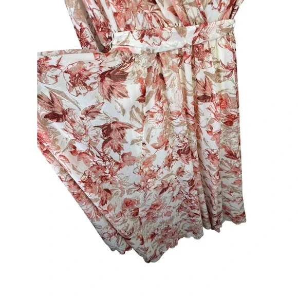 Kate and Lily Floral Print Long Sleeve Maxi Dress Women's Size 4 - Picture 8 of 8